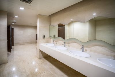 Contemporary Bathroom with Neutral Tones